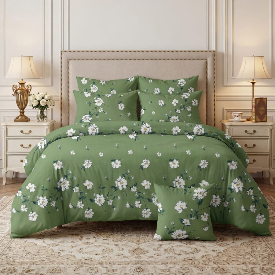 Premium 7 Pcs Comforter Set - CS102