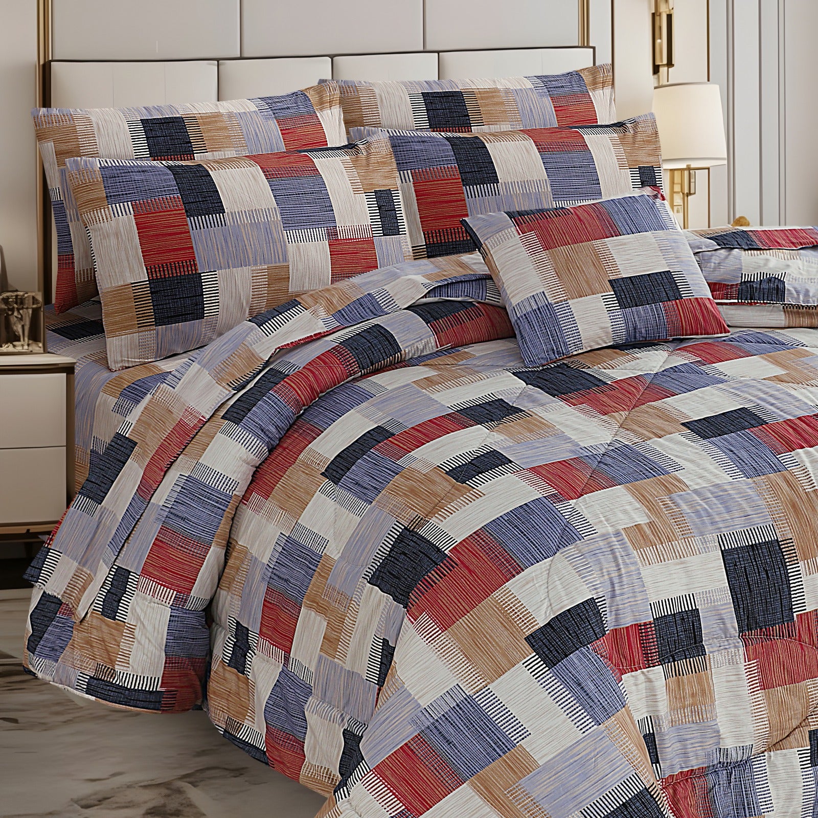 Premium 7 Pcs Comforter Set - CS96